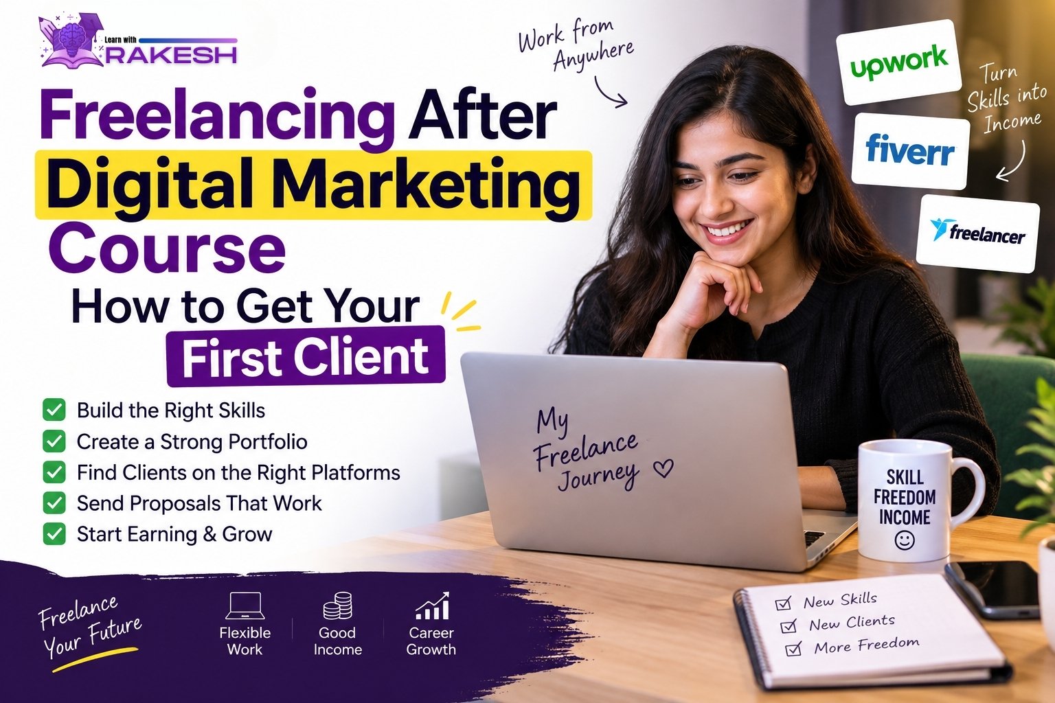 freelancing after digital marketing course